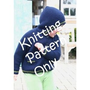 New Chris de Longpre Chill Chaser Child Sweater Knitting at KNoon Pattern